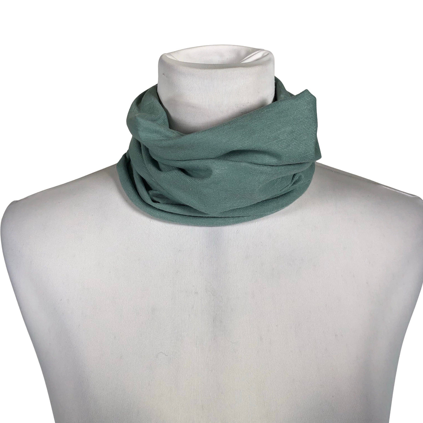 Unisex Buff - Circle scarf, size Midi - Green (1)