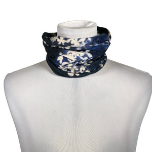 Unisex Buff - Circle scarf, size Midi - Blue (1)