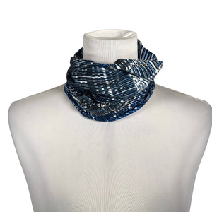 Unisex Buff - Circle scarf, size Midi - Blue (1)