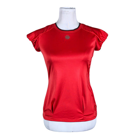 Unisex Adidas - Sports shirt, short sleeve, size 36 - Red ()