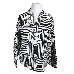 Unisex Fynch-Hatton - Blouse, size 44 - White (1)