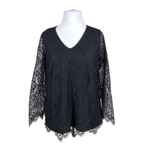 Unisex Zizzi - Party shirt, size 42 - Black (1)