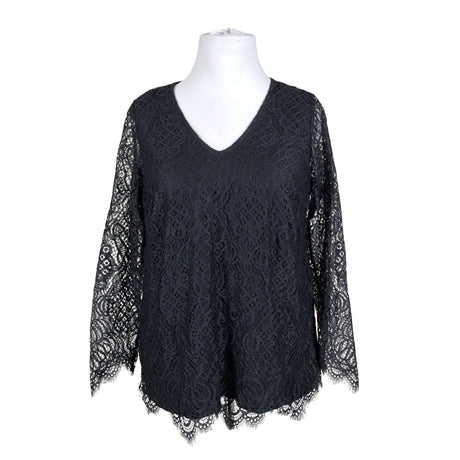 Unisex Zizzi - Party shirt, size 42 - Black ()