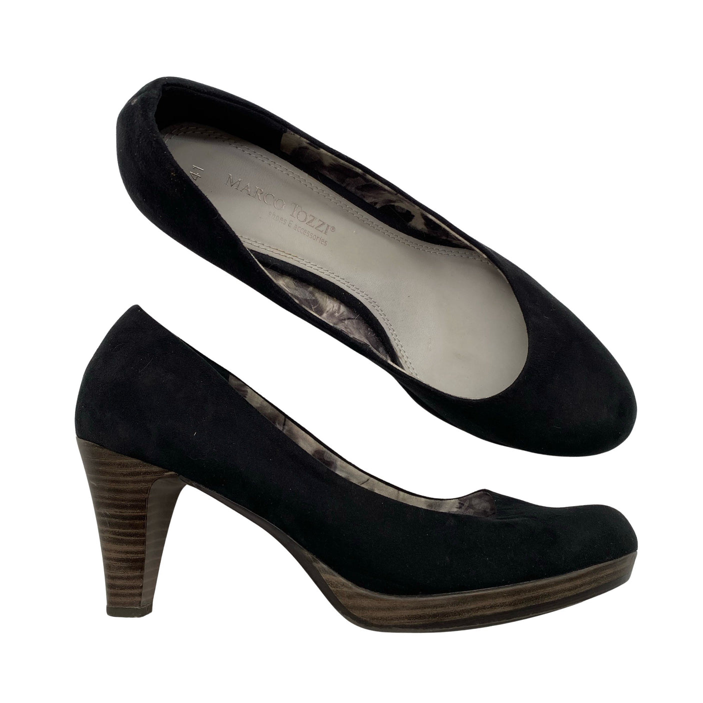 Unisex Marco Tozzi - High heels, size 41 - Black (1)