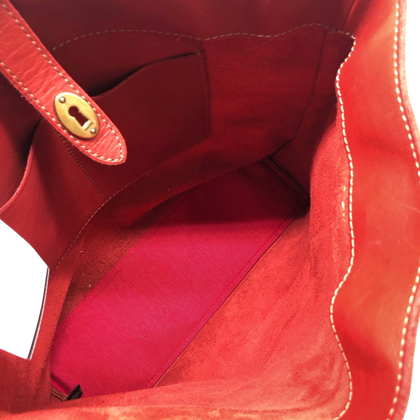 Unisex Fossil - Handbag, size Maxi - Red (2)