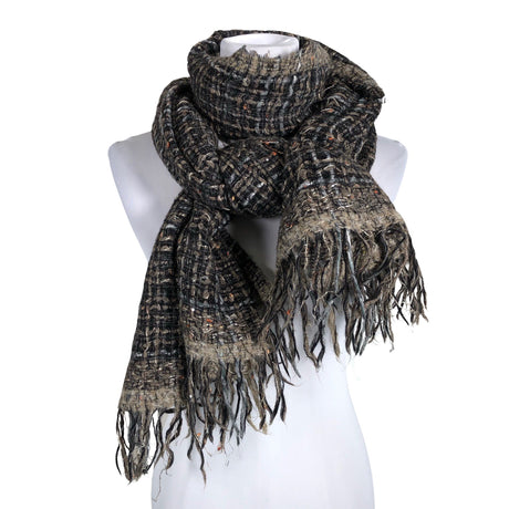 Unisex no man's land - Scarf, size Maxi - Brown ()