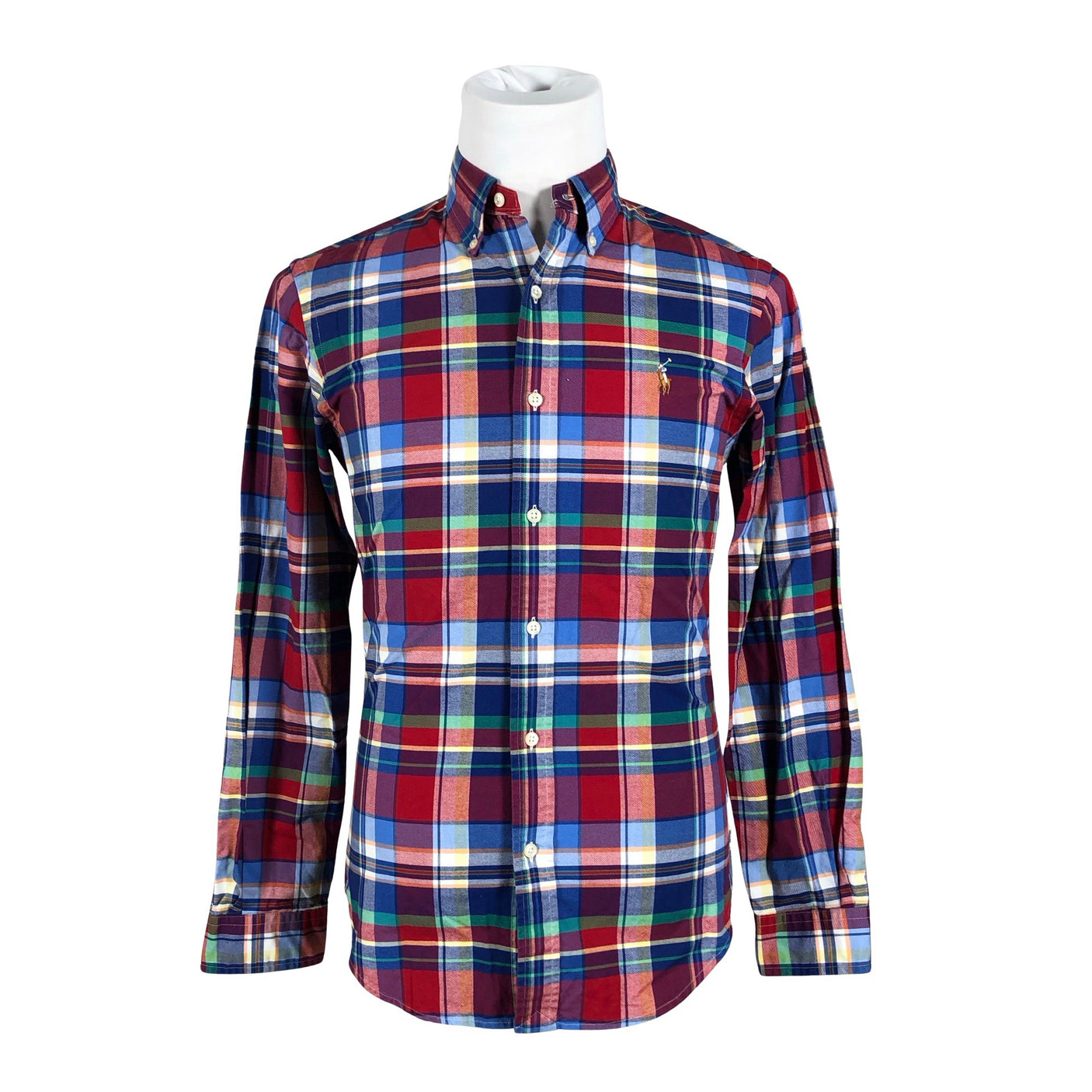 Unisex Polo Ralph Lauren - Collared shirt, size S - Blue (1)