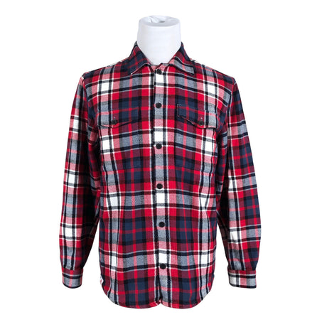 Unisex Makia - Flannel shirt, size S - Red ()
