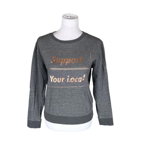 Unisex Support Your Local - Sweatshirt, size 34 - Gray ()
