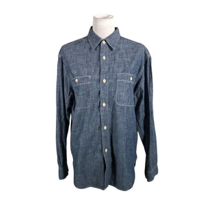 Unisex Uniqlo - Denim shirt, size 40 - Blue (1)