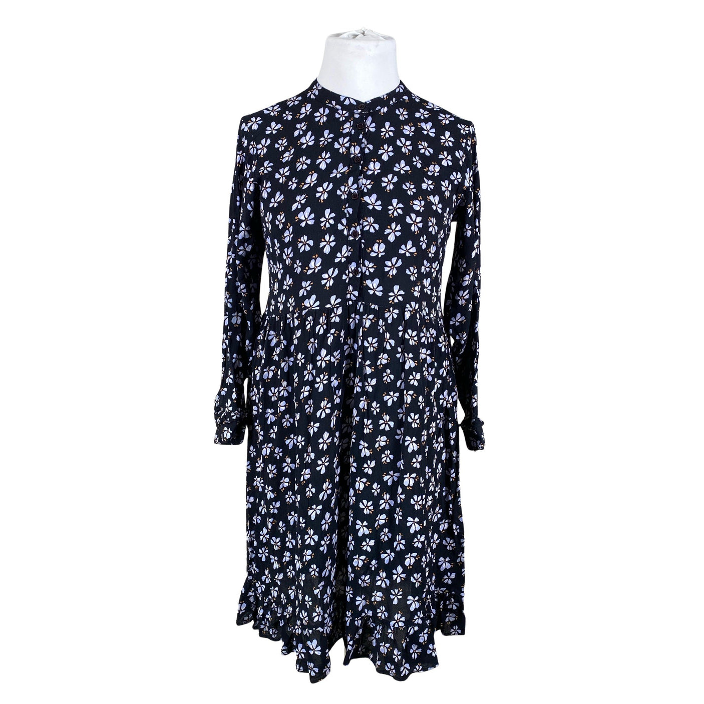 Unisex Nué Notes - Schiffon dress, size 42 - Blue (1)