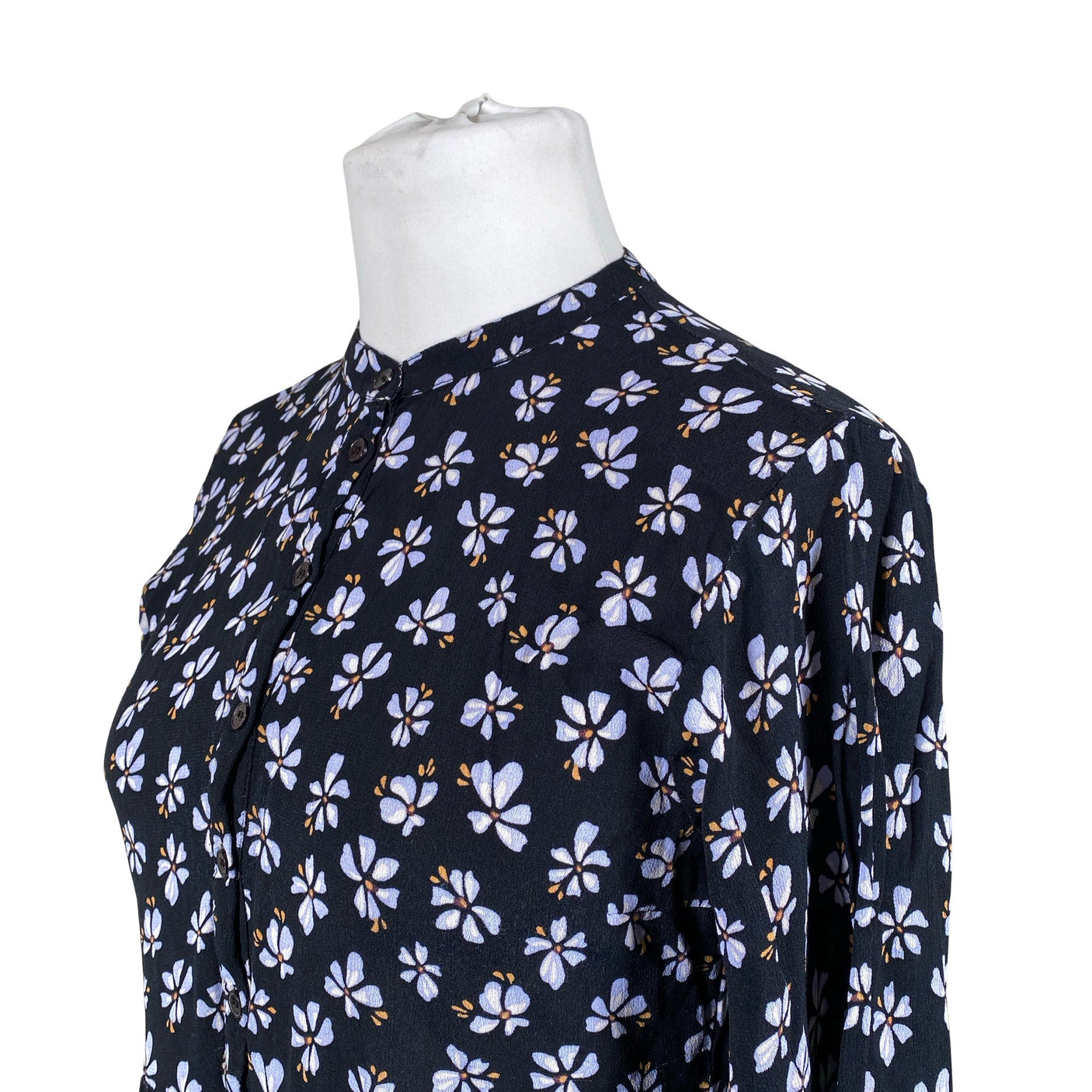 Unisex Nué Notes - Schiffon dress, size 42 - Blue (3)