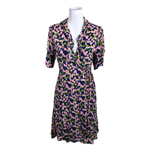 Unisex Nué Notes - Schiffon dress, size 38 - Black (1)