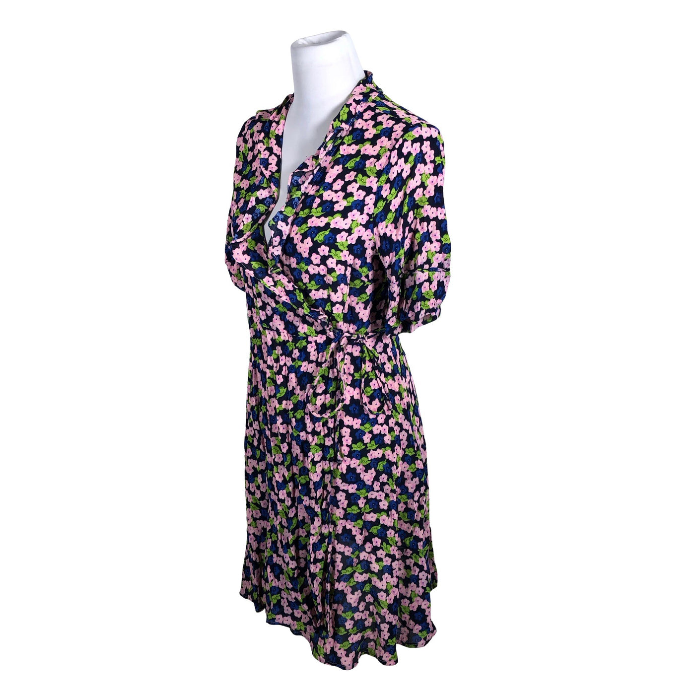 Unisex Nué Notes - Schiffon dress, size 38 - Black (3)