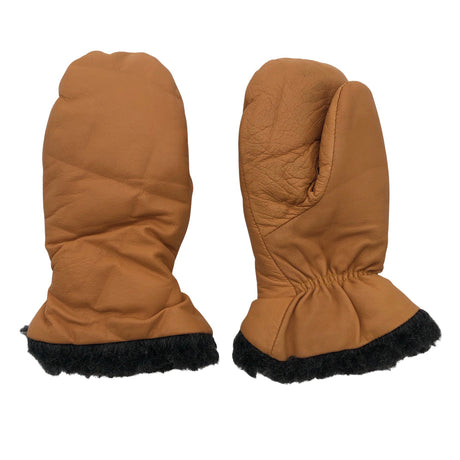 Unisex Handmade - Winter gloves, size 3 - 4 vuotta - Brown ()