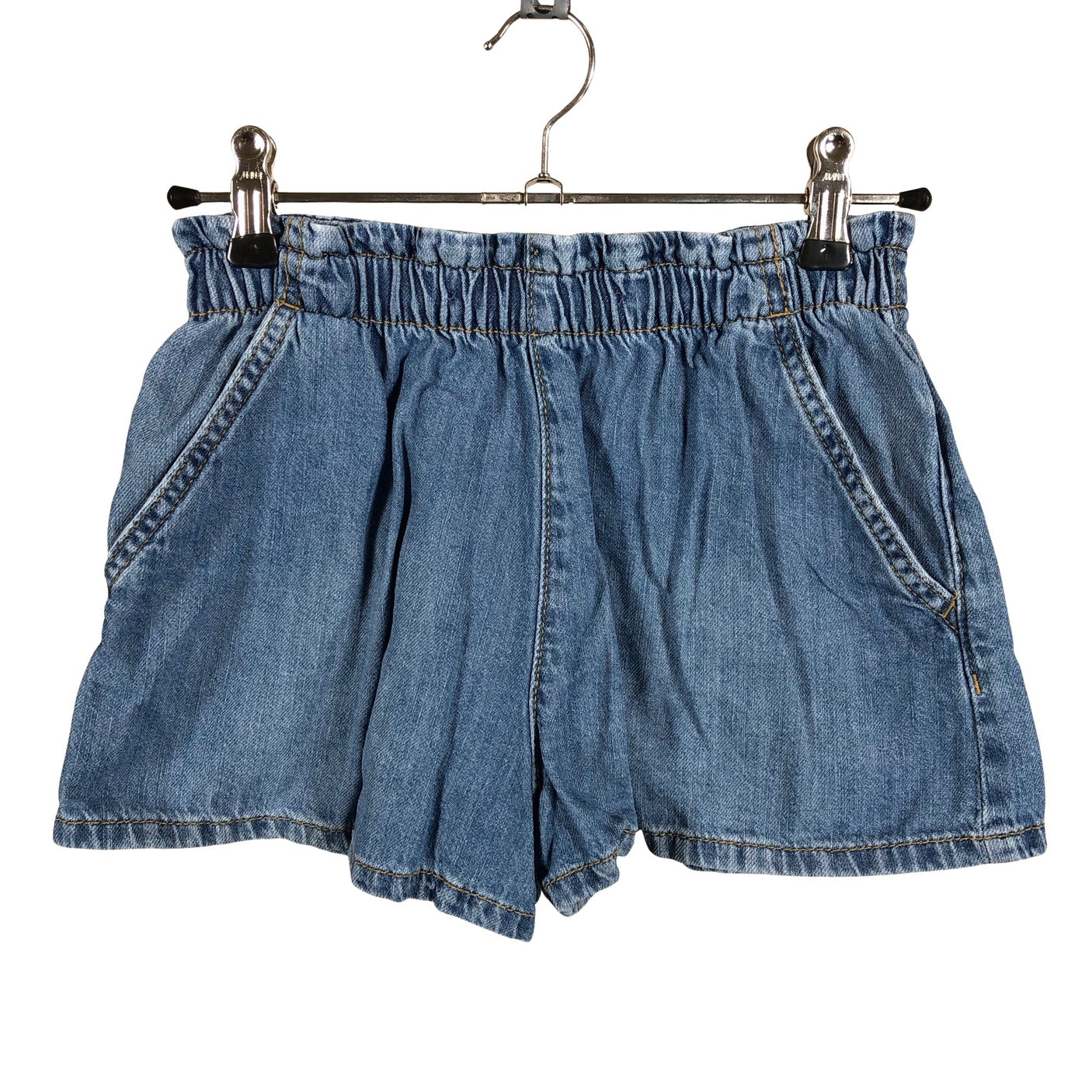 Unisex Lindex - Denim shorts, size 122 - 128 - Blue (1)