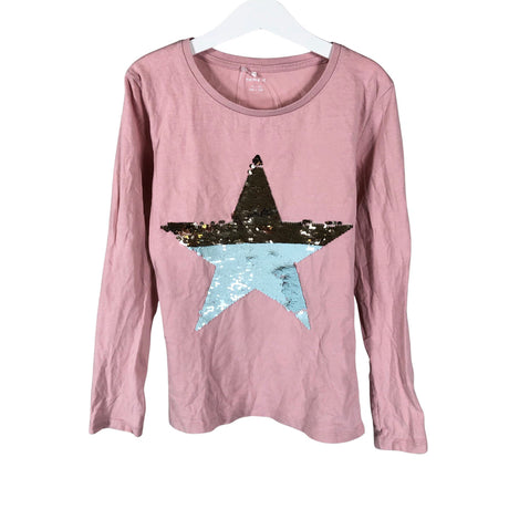 Unisex Name It - Tricot shirt, size 146 - 152 - Light pink ()
