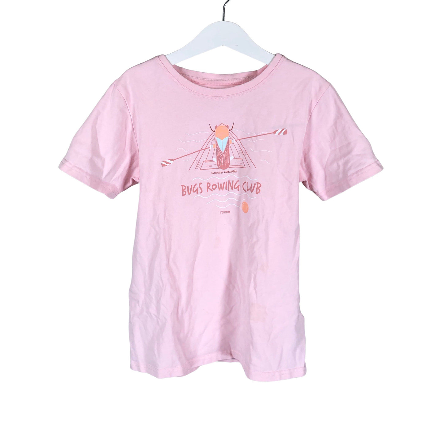 Unisex Reima - T-shirt, size 140 - 146 - Light pink (1)