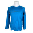Unisex Peak Performance - Sports shirt, long sleeve, size M - Blue ()