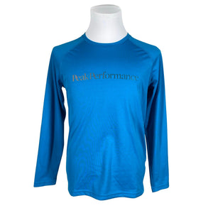 Unisex Peak Performance - Sports shirt, long sleeve, size M - Blue (1)