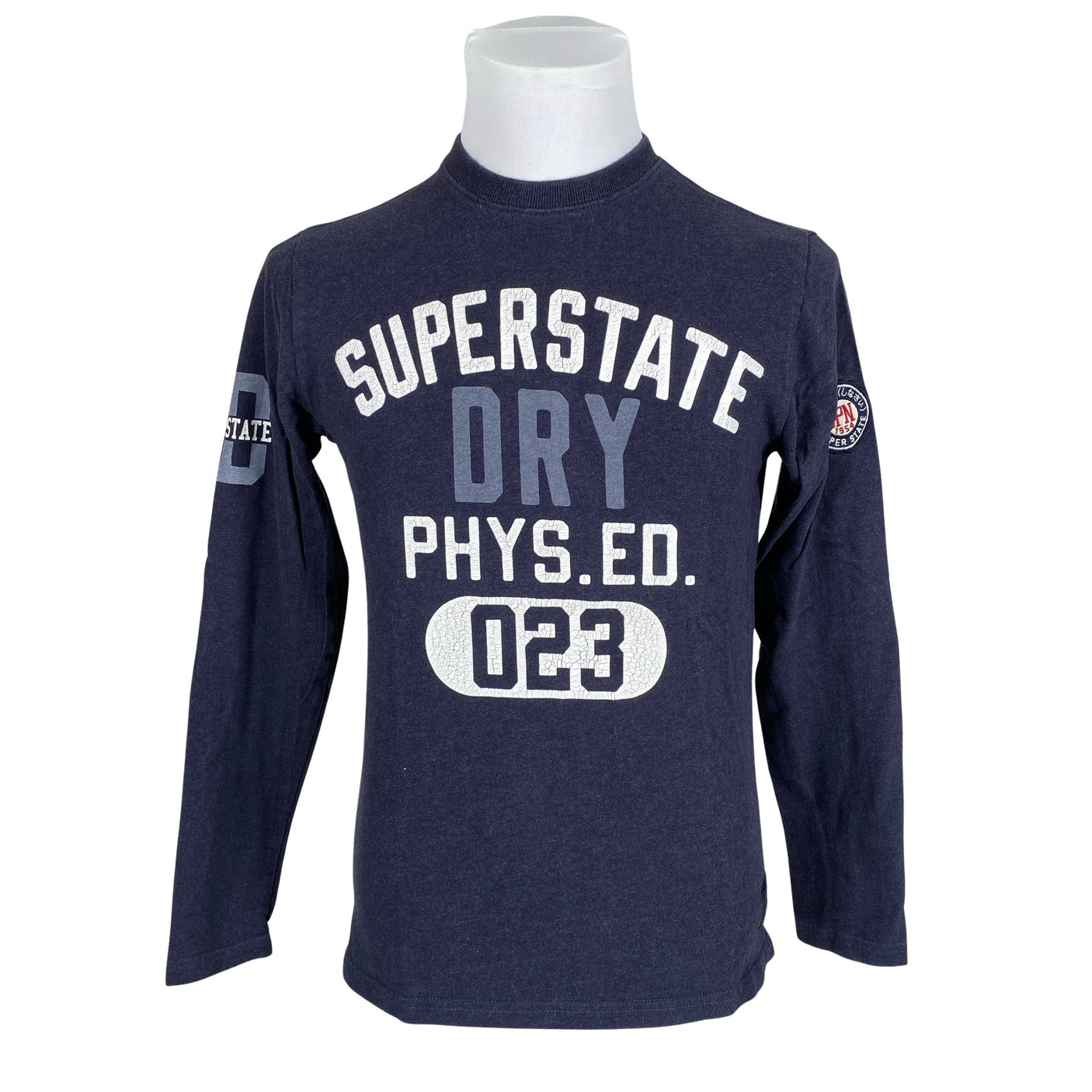Unisex Superdry - Tricot shirt, size M - Blue (1)