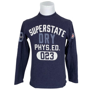 Unisex Superdry - Tricot shirt, size M - Blue (1)