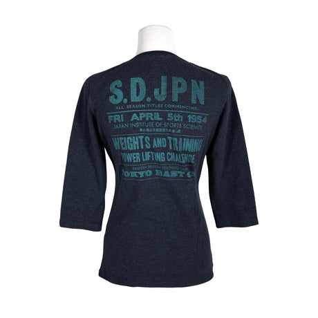 Unisex Superdry - Tricot shirt, size 38 - Blue (2)