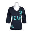 Unisex Superdry - Tricot shirt, size 38 - Blue ()