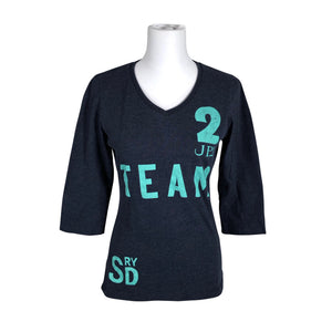 Unisex Superdry - Tricot shirt, size 38 - Blue (1)