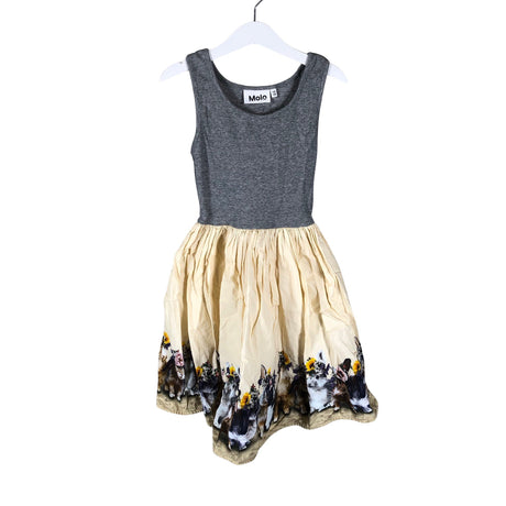 Unisex Molo Kids - Dress, size 122 - 128 - Yellow ()
