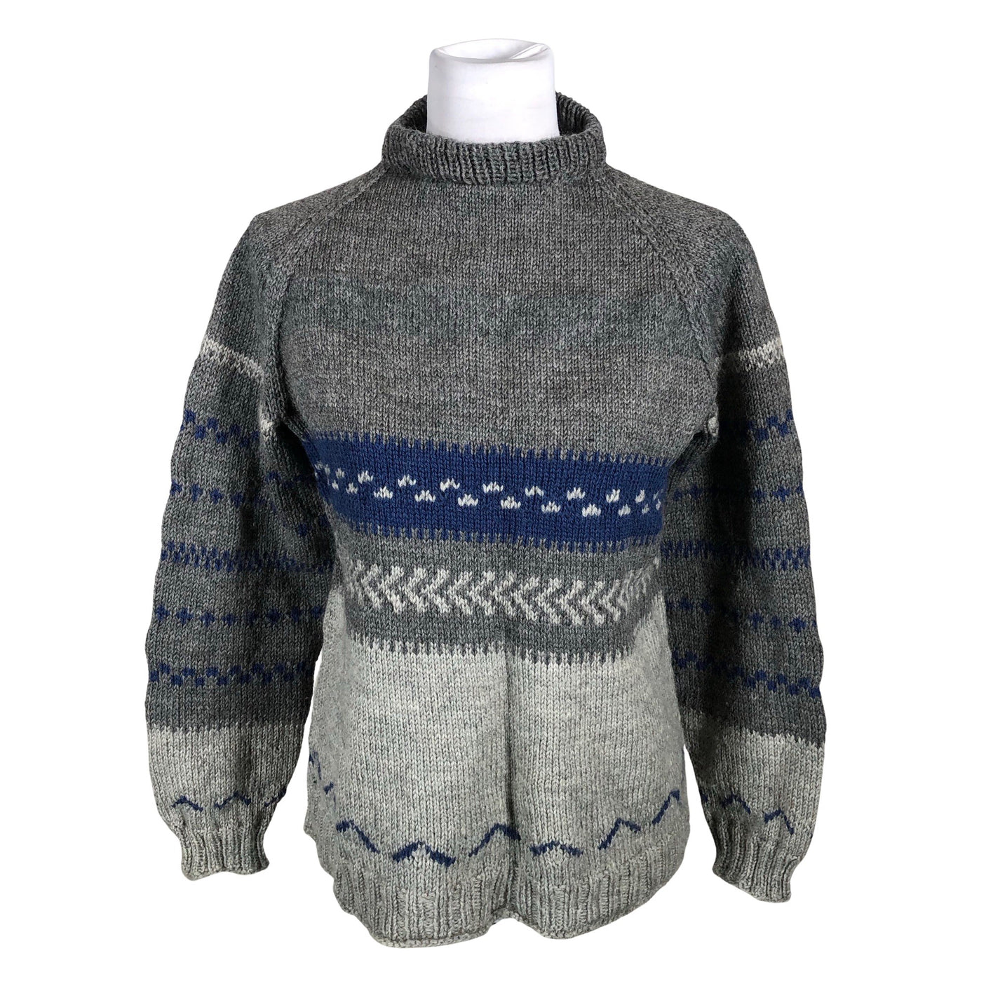 Unisex Handmade - Sweater, size 38 - Gray (1)