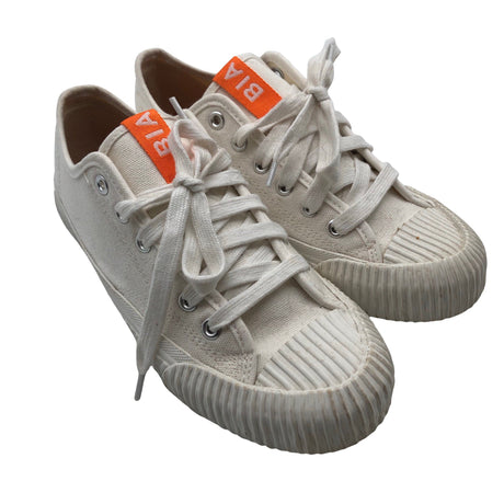 Unisex Bianco - Casual sneakers, size 38 - White (2)