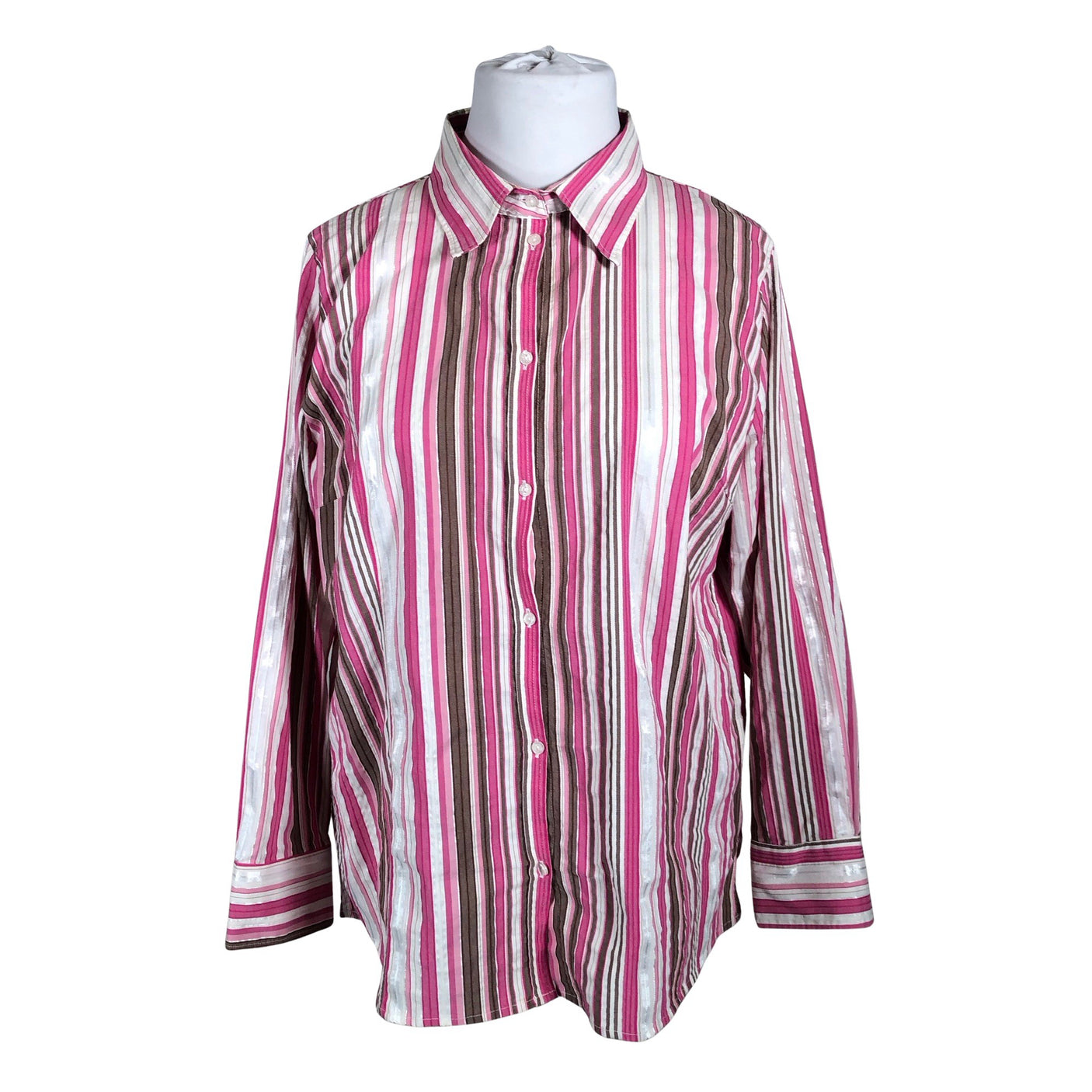 Unisex Global - Collared shirt, size 52 - Pink (1)