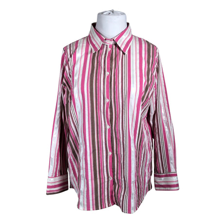 Unisex Global - Collared shirt, size 52 - Pink ()