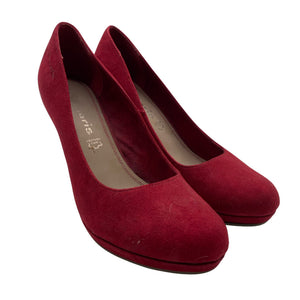 Unisex Tamaris - High heels, size 41 - Wine red (2)