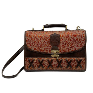 Unisex Dina Jordan - Handbag, size Midi - Brown (1)
