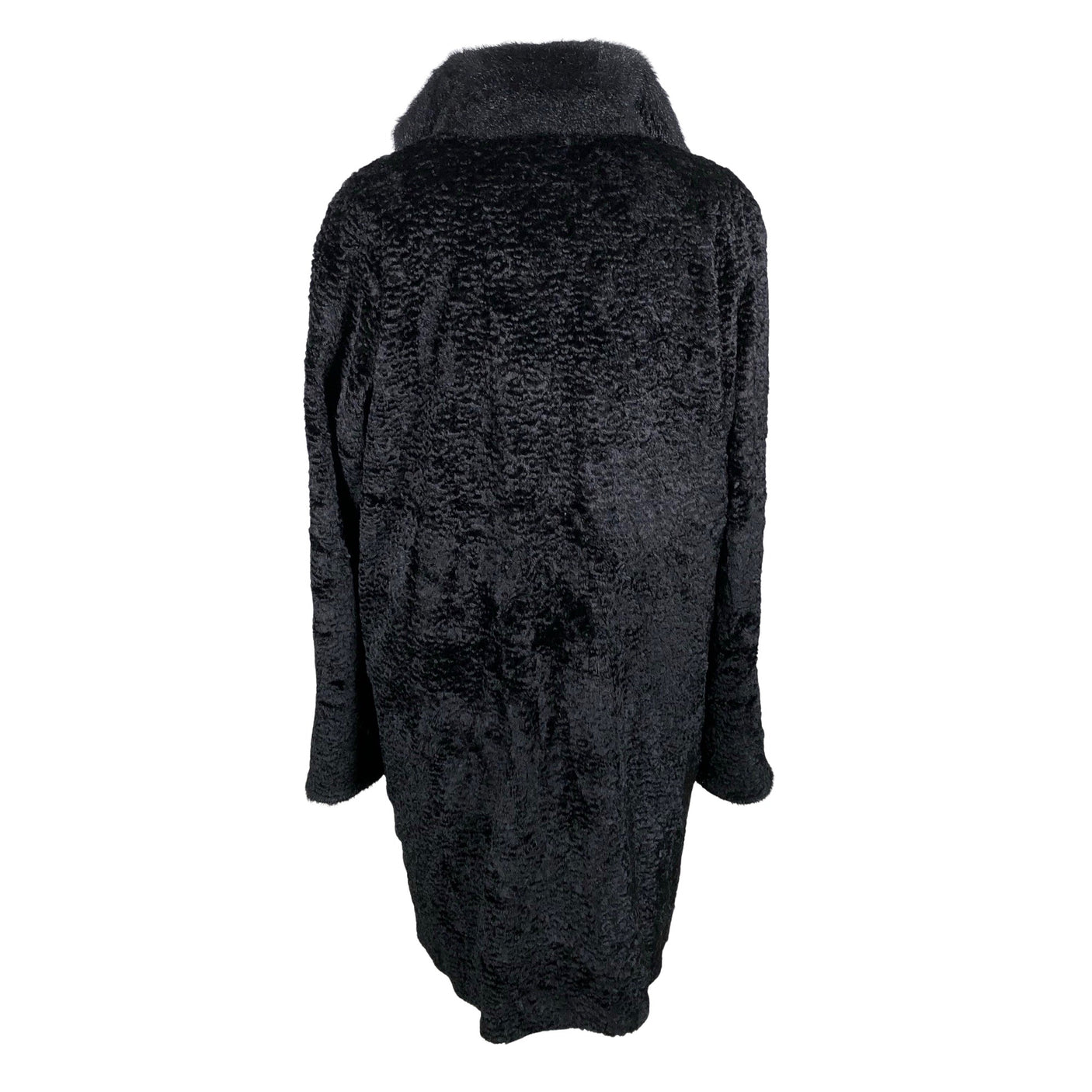 Unisex Alexandra - Faux fur coat, size 44 - Black (2)