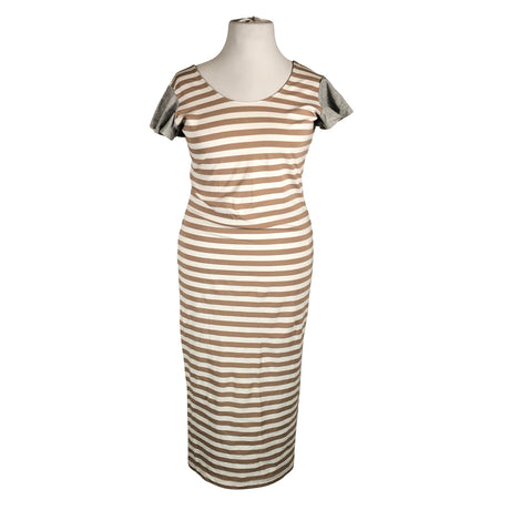 Unisex NOSH - Tricot dress, size 42 - Brown ()