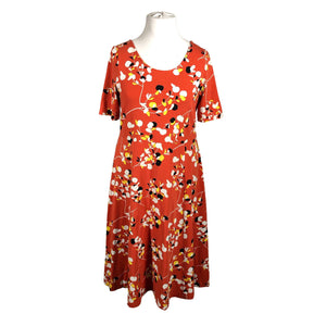Unisex NOSH - Tricot dress, size 42 - Orange (1)