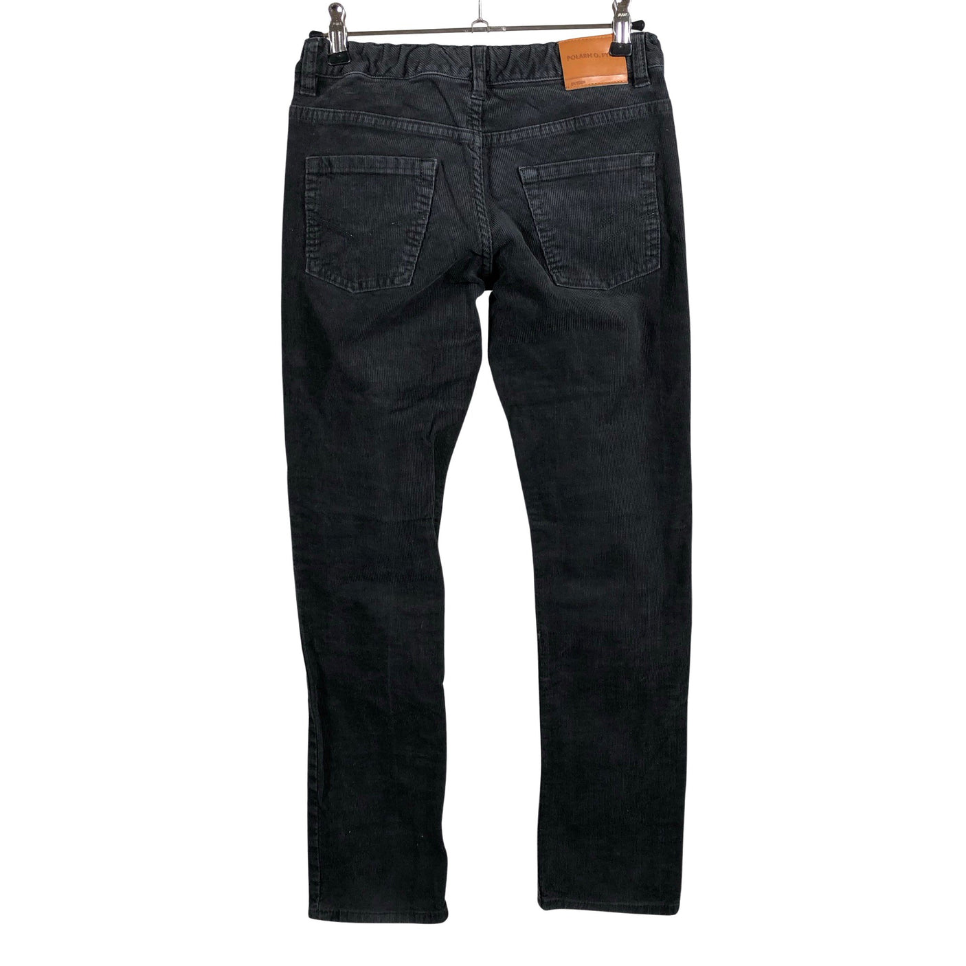 Unisex Polarn O. Pyret - Velvet pants, size 146 - 152 - Gray (2)