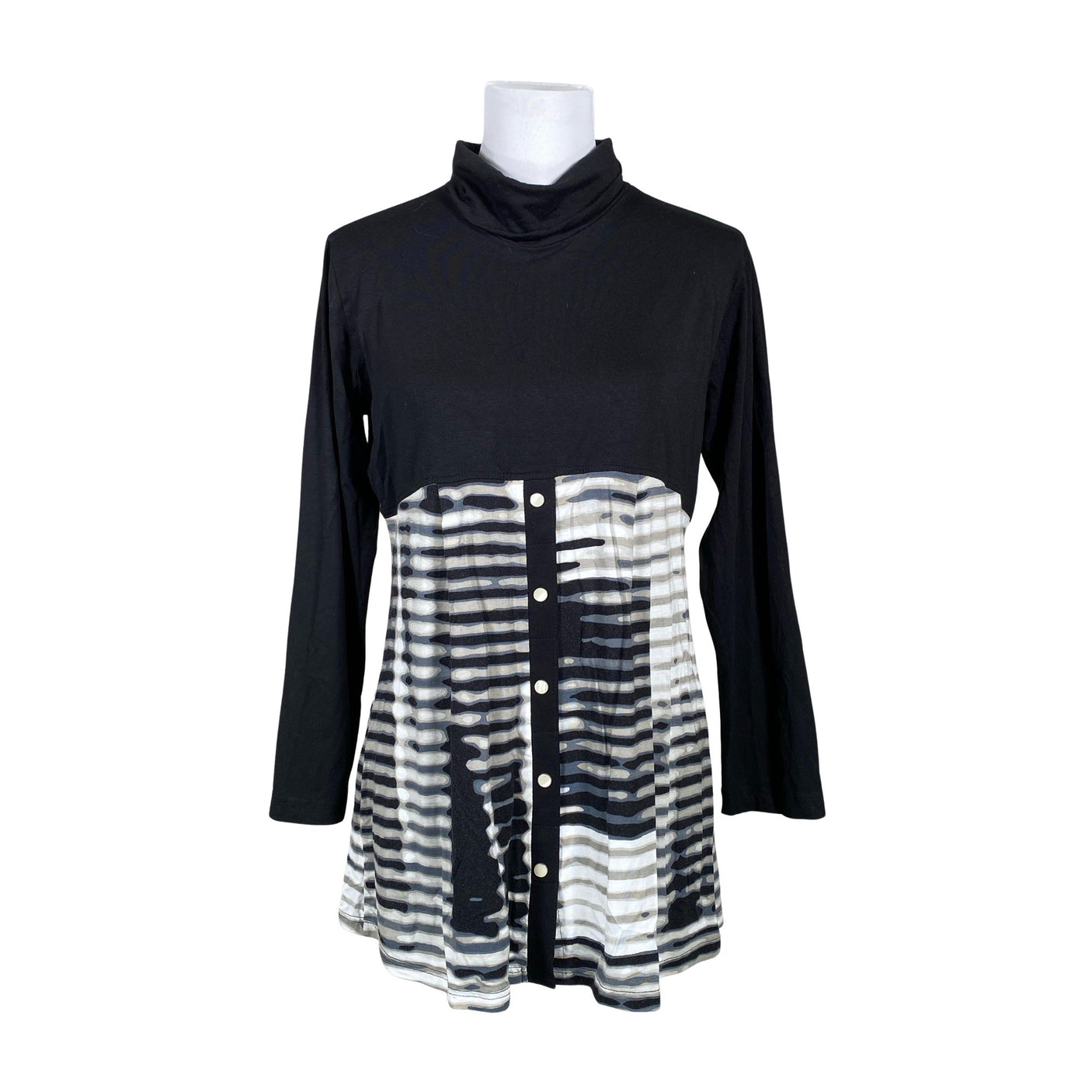 Unisex Voglia - Tricot tunic, size 40 - Black (1)