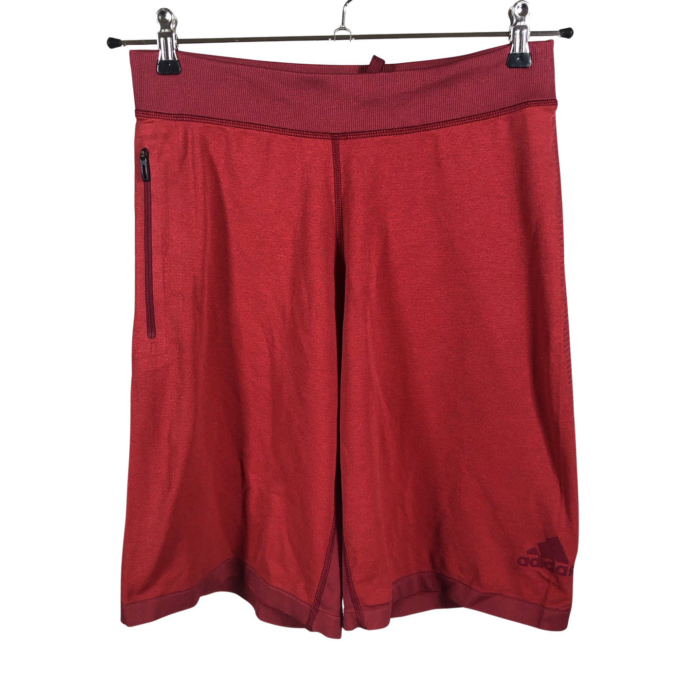 Unisex Adidas - Sports shorts, size S - Wine red (1)
