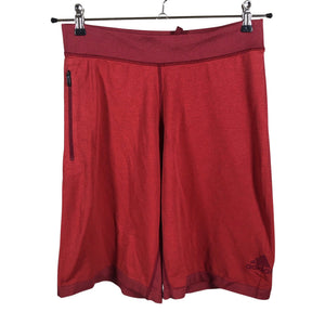 Unisex Adidas - Sports shorts, size S - Wine red (1)