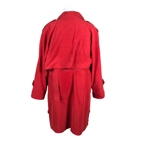 Unisex Master-Coat - Trench coat, size 44 - Red (2)