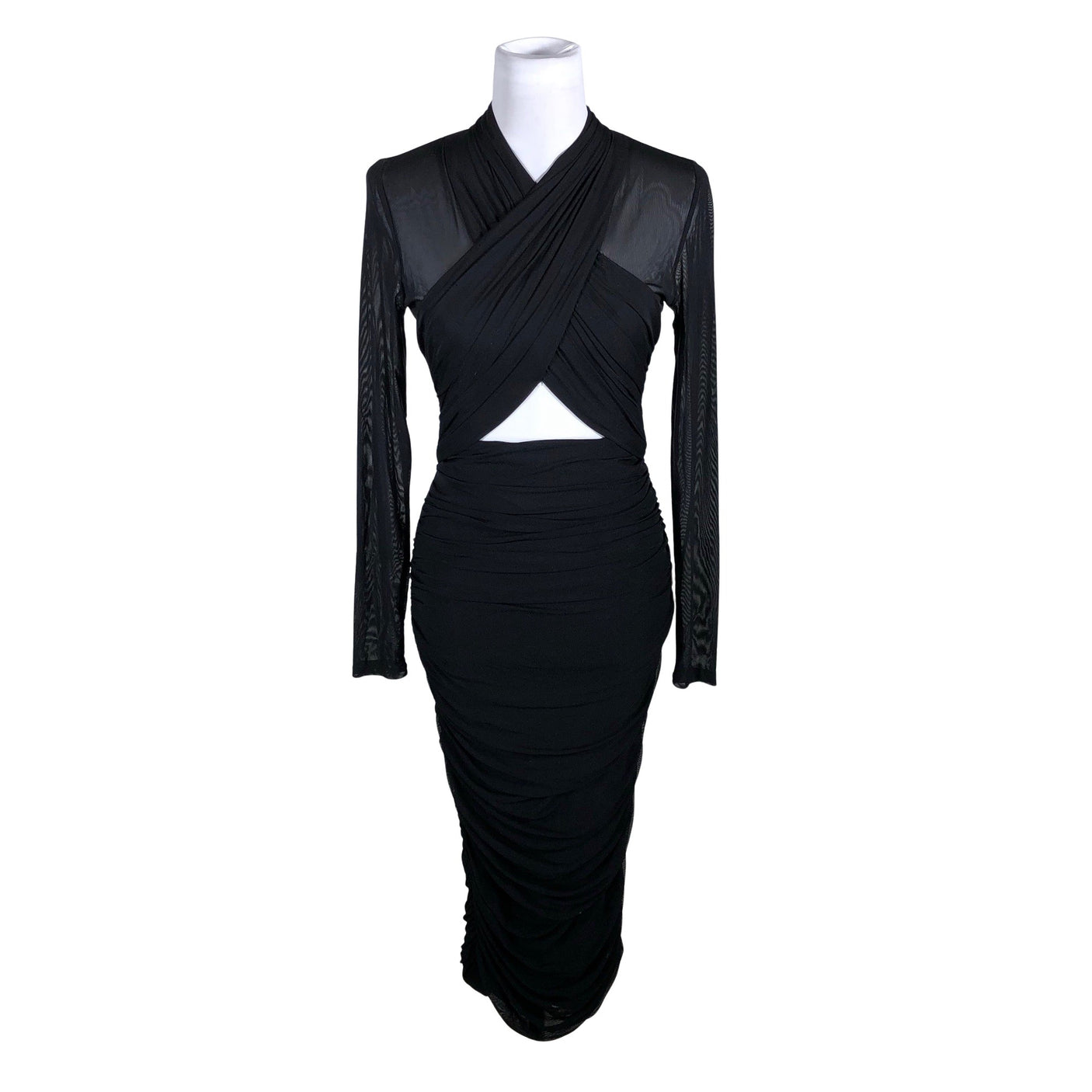 Unisex Bardot - Party dress, size 38 - Black (1)