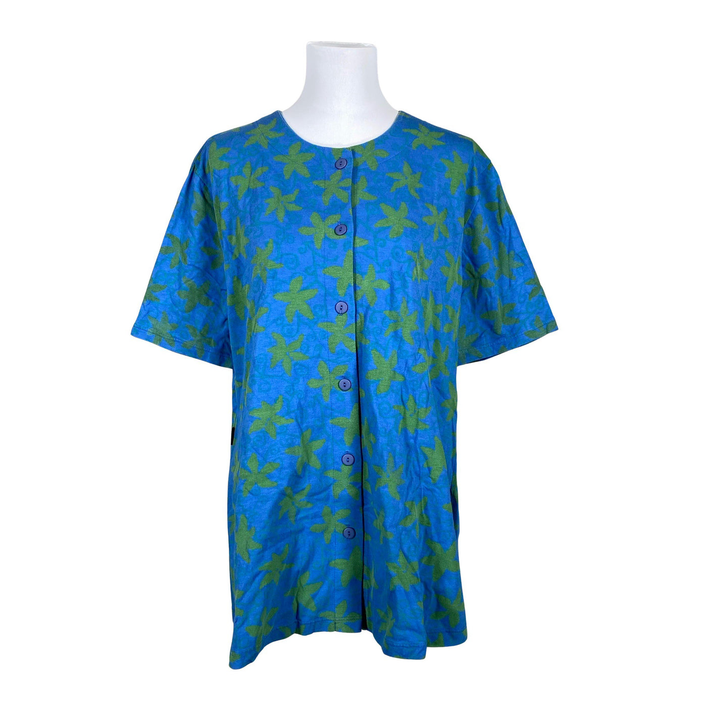 Unisex Marimekko - Tricot tunic, size 40 - Blue (1)