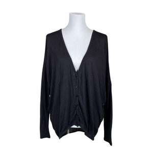 Unisex Lindex - Cardigan, size 34 - Black (1)