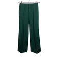 Unisex Trevira - Straight leg trousers, size 36 - Green ()
