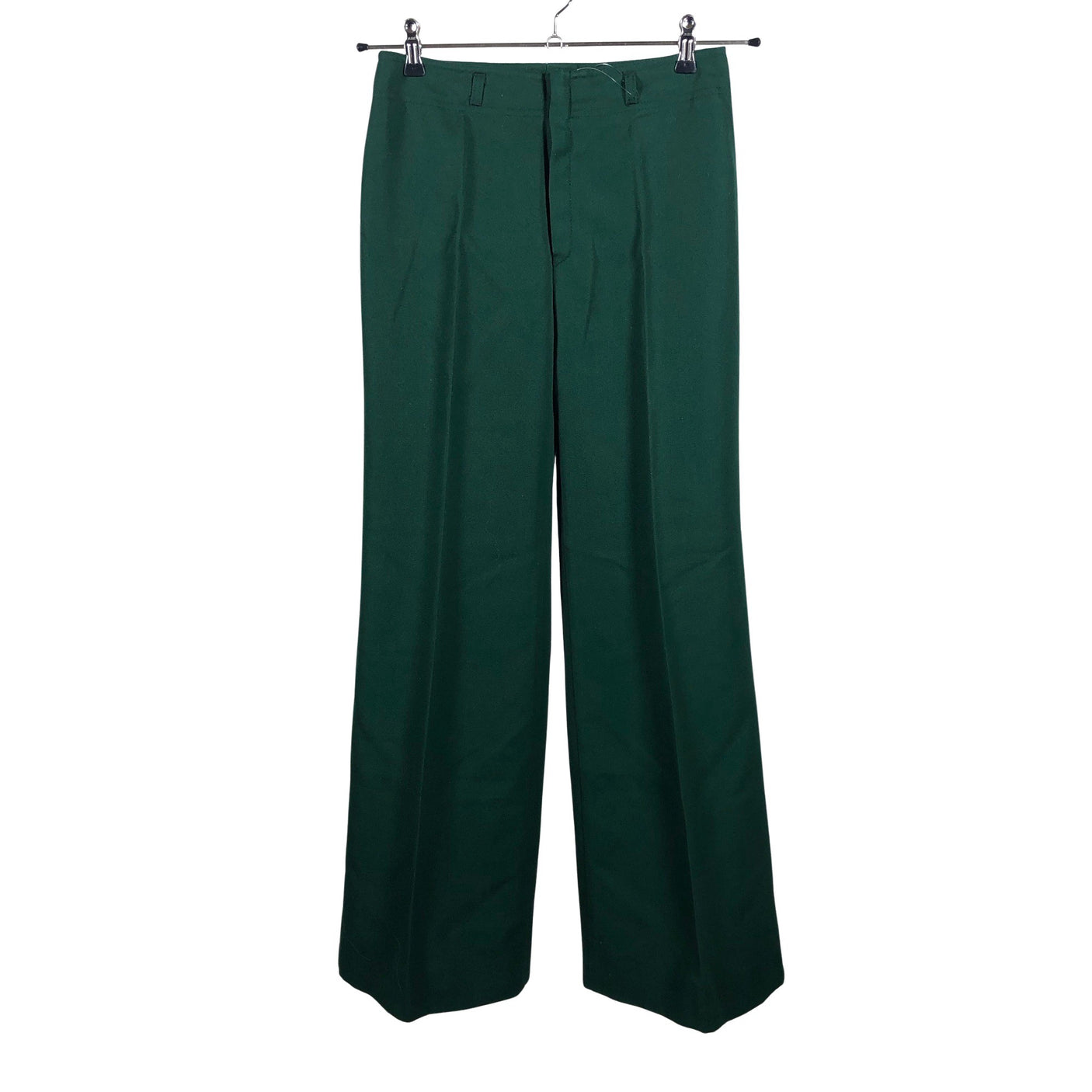 Unisex Trevira - Straight leg trousers, size 36 - Green (1)