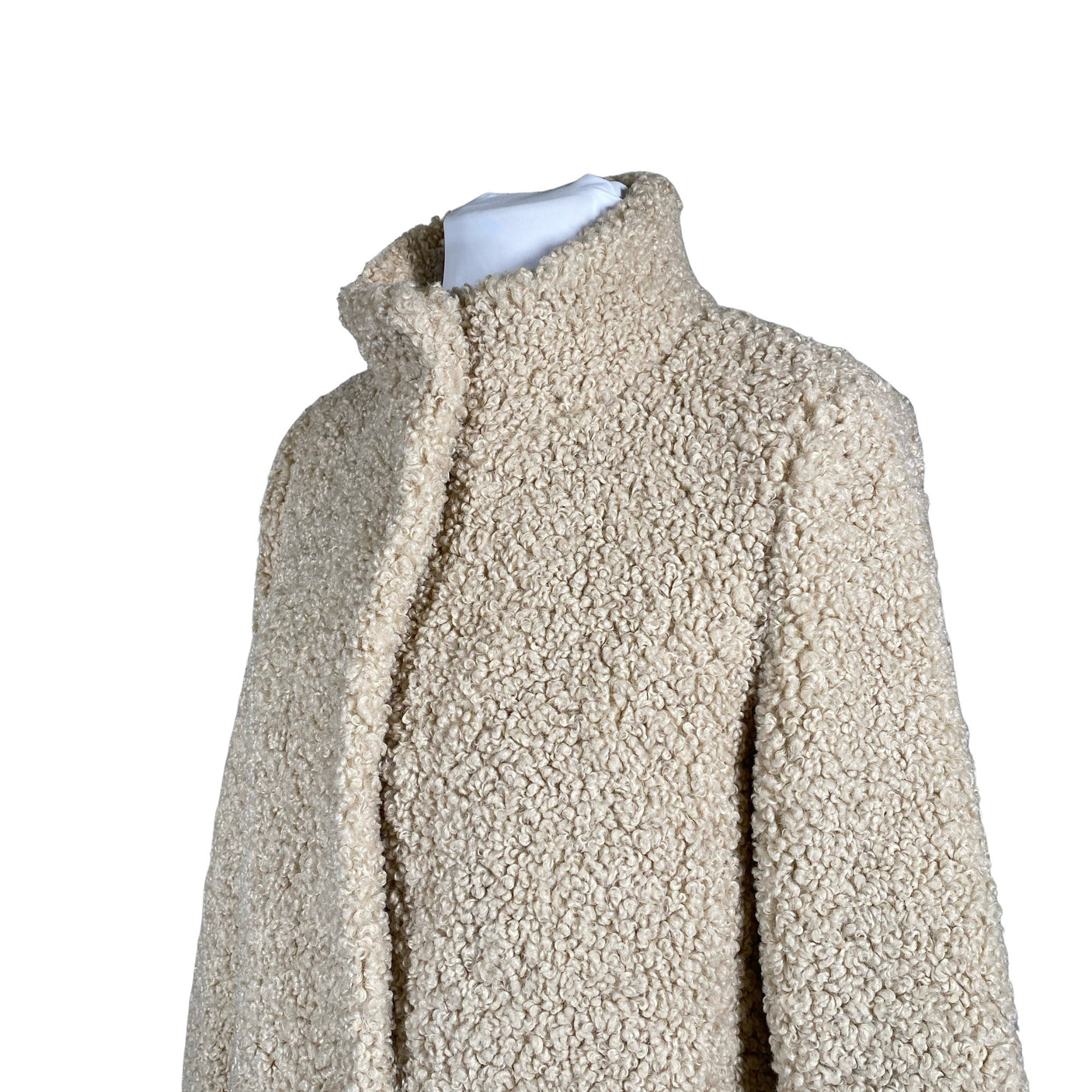 Unisex Saki - Wool coat, size 42 - Natural white (3)